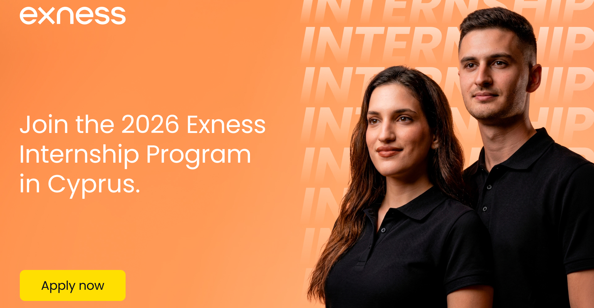 Τα Exness Internships επιστρέφουν για το 2026